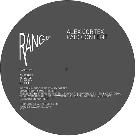 Alex Cortex - Paid Content EP