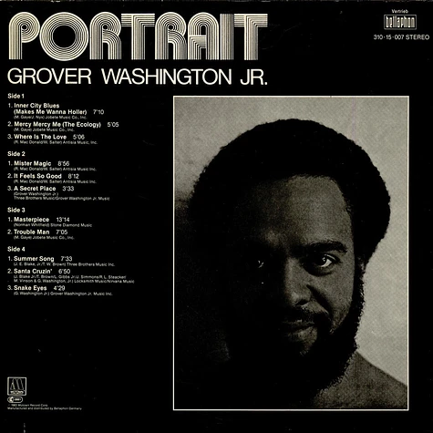 Grover Washington Jr. - Portrait