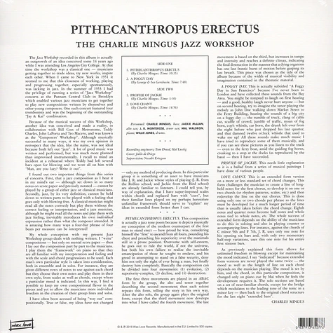 Charles Mingus - Pithecanthropus Erectus