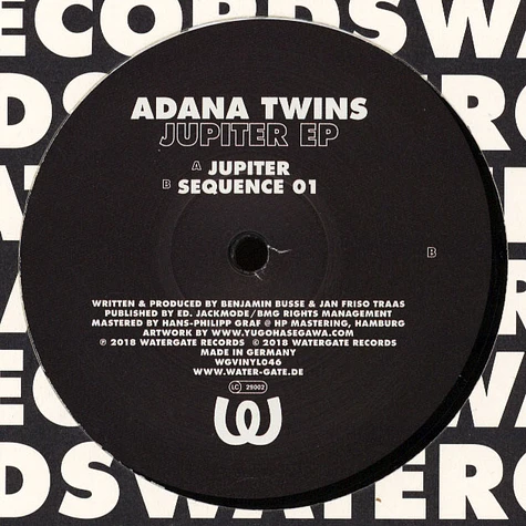 Adana Twins - Jupiter EP