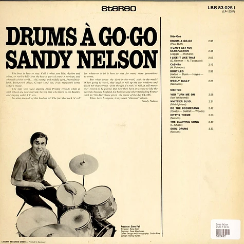 Sandy Nelson - Drums À Go-Go