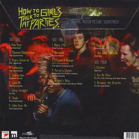 V.A. - OST How to Talk to Girls at Parties Colored Vinyl Edition