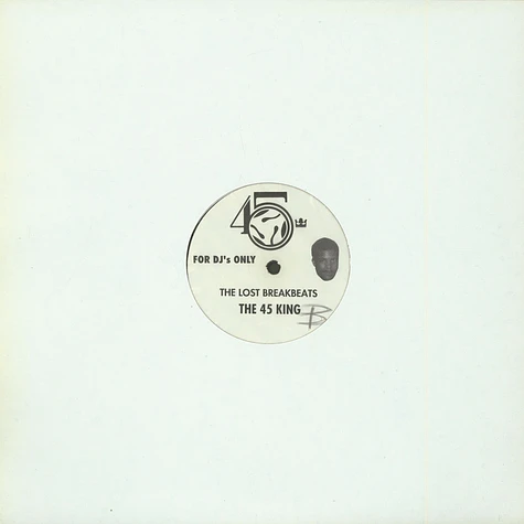 The 45 King - The Lost Breakbeats - The White Album