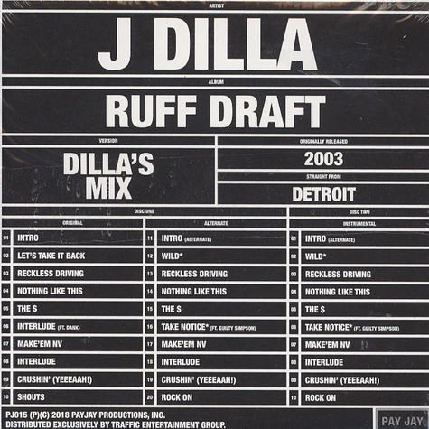 J Dilla - Ruff Draft: The Dilla Mix