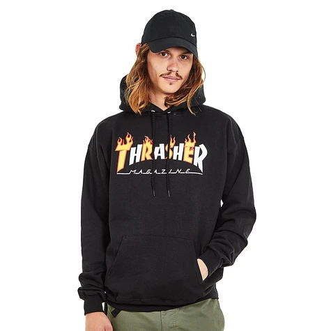 Thrasher - Flame Mag Hoodie