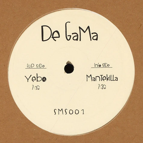 De Gama - Yebo / Mantekilla