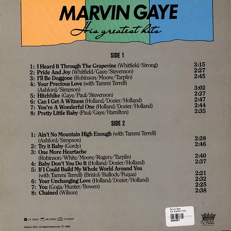 Marvin Gaye - His Greatest Hits