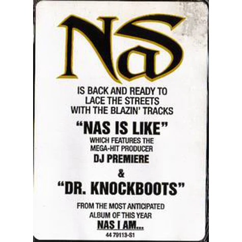 Nas - Nas Is Like / Dr. Knockboots