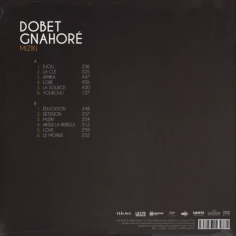 Dobet Gnahore - Miziki