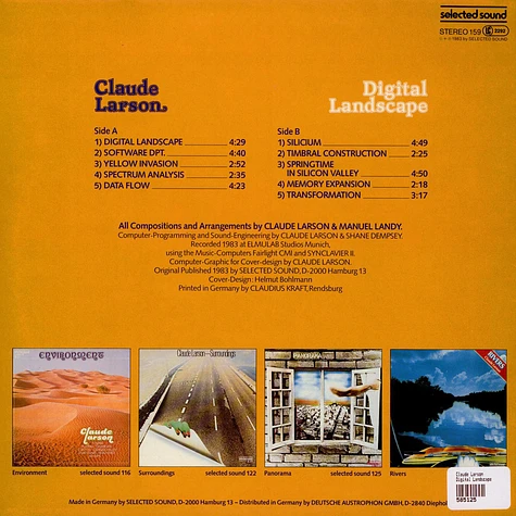Claude Larson - Digital Landscape