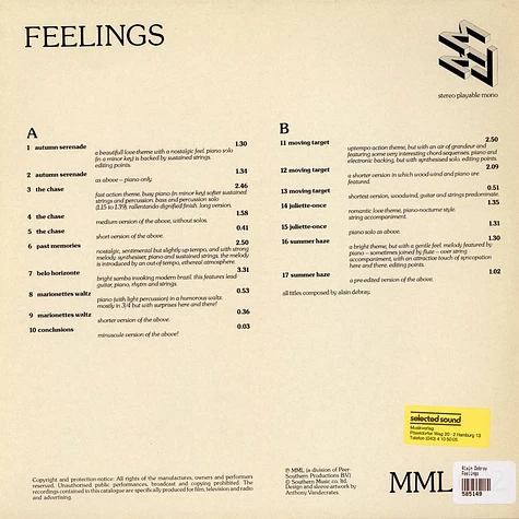 Alain Debray - Feelings