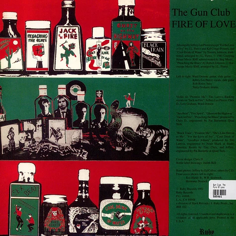 The Gun Club - Fire Of Love