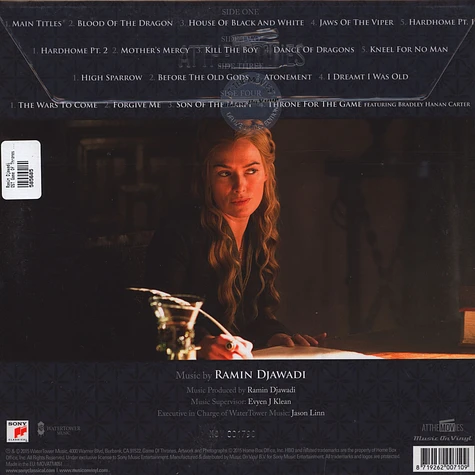 Ramin Djawadi - OST Game Of Thrones Season 5 Blue Vinyl Edition