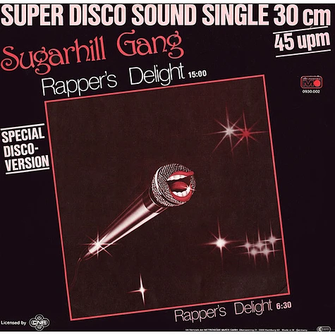 Sugarhill Gang - Rapper's Delight