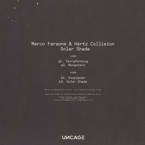 Marco Faraone & Hertz Collision - Solar Shade EP