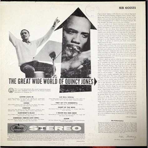 Quincy Jones - The Great Wide World Of Quincy Jones