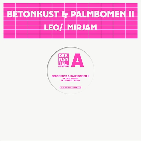 Betonkunst & Palmbomen II - Leo / Mirjam Legowelt Remix