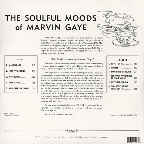 Marvin Gaye - The Soulful Moods Of Marvin Gaye Gatefolsleeve Edition