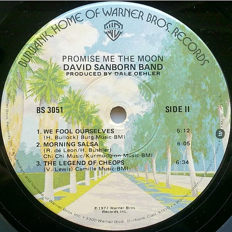 David Sanborn Band - Promise Me The Moon