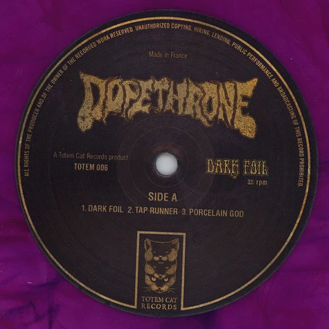 Dopethrone - Dark Foil