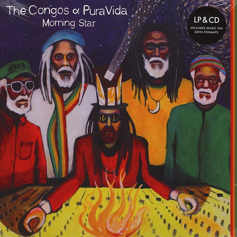 The Congos & Pura Vida - Morning Star Marbled Vinyl Edition