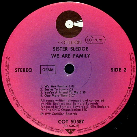 Sister Sledge - We Are Family