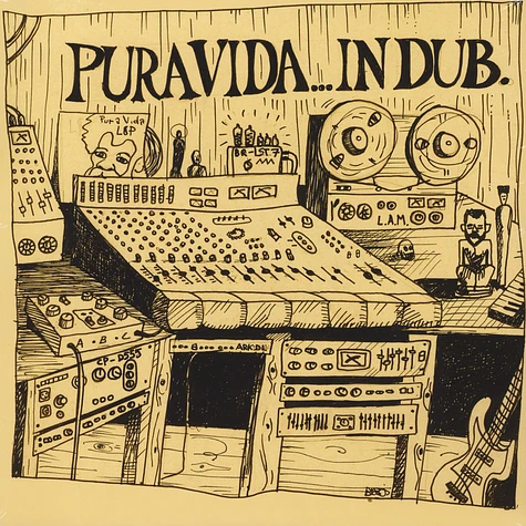 Pure Vida - In Dub Yellow-Green Vinyl Edition