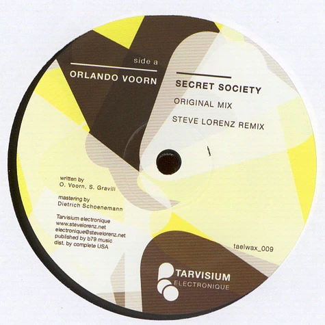 Orlando Voorn - Secret Society
