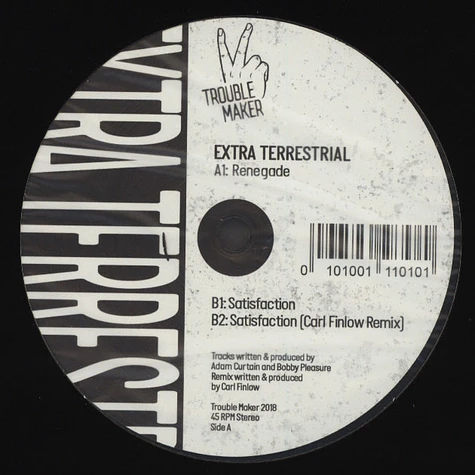 Extra Terrestrial - Renegade EP Carl Finlow Remix