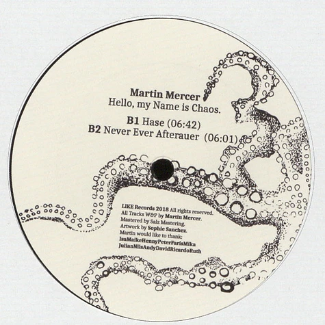 Martin Mercer - Hello My Name Is Chaos