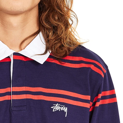 Stüssy - Desmond Stripe LS Rugby