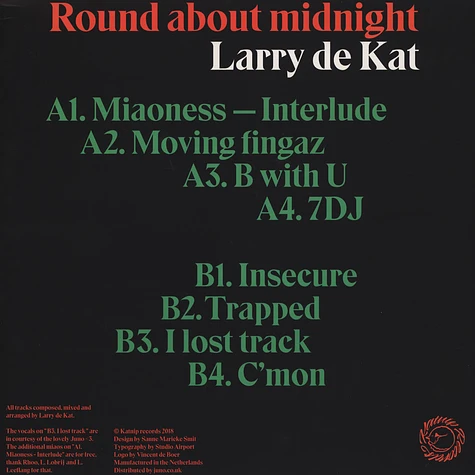 Larry De Kat - Round About Midnight
