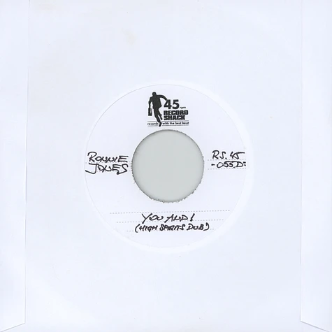 Ronnie Jones - You And I (High Spirits Vocal) / High Spirits Dub