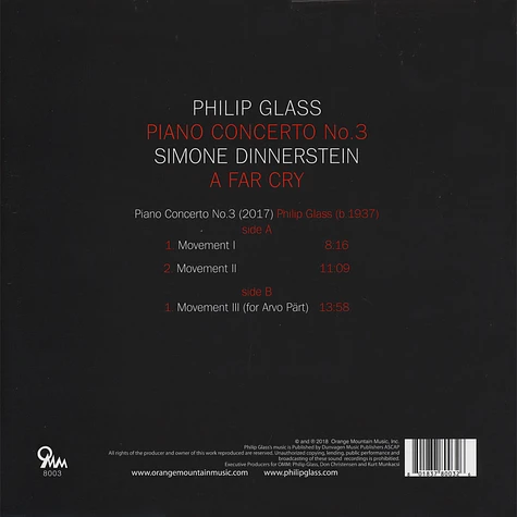 Simone Dinnerstein & A Far Cry perform Phillip Glass - Piano Concerto No. 3