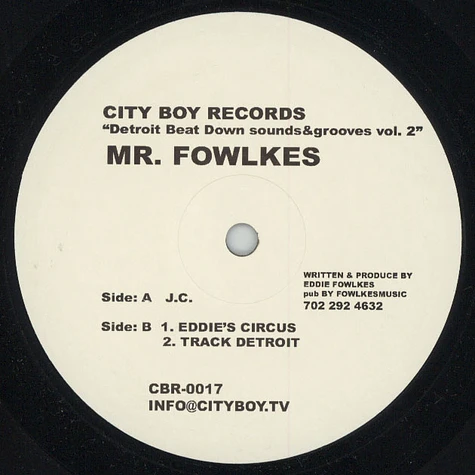 Mr Fowlkes - Detroit Beat Down Sounds&Grooves Volume 2