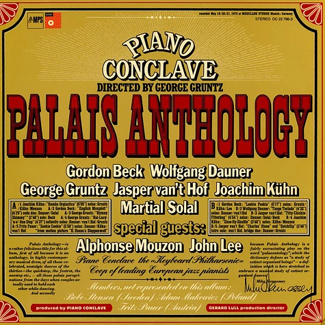 Piano Conclave - Palais Anthology