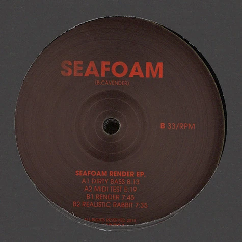 Seafoam - Render EP