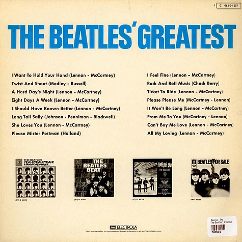 The Beatles - The Beatles' Greatest