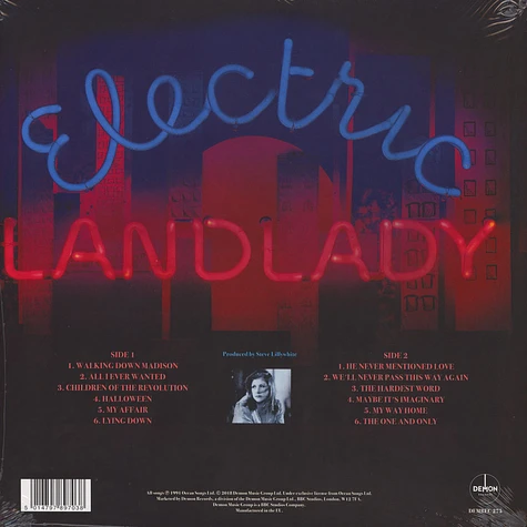 Kirsty MacColl - Electric Landlady Colored Vinyl Edition