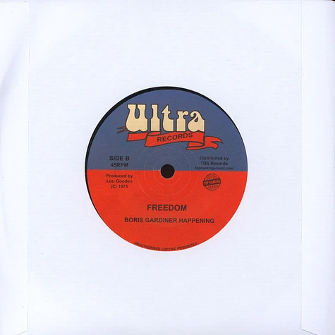 Tony Scott / The Boris Gardiner Happening - Freedom / Freedom