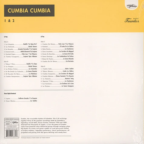 V.A. - Cumbia Cumbia Volume 1 & 2