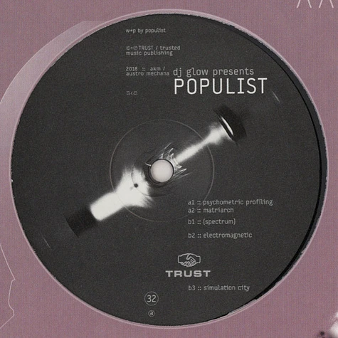 DJ Glow presents Populist - Psychometric Profiling
