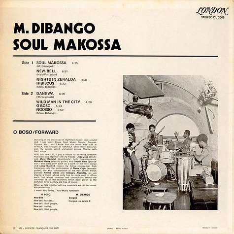 Manu Dibango - O Boso (Soul Makossa)