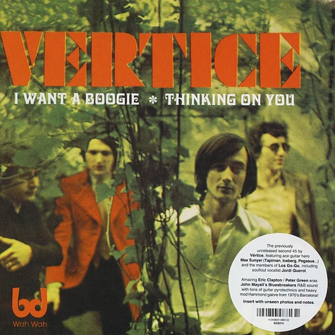 Vertice - I Want A Boogie / Thinking On You