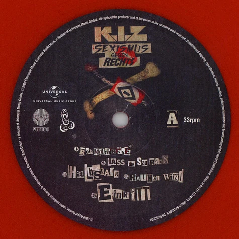 K.I.Z - Sexismus Gegen Rechts Red Vinyl Edition