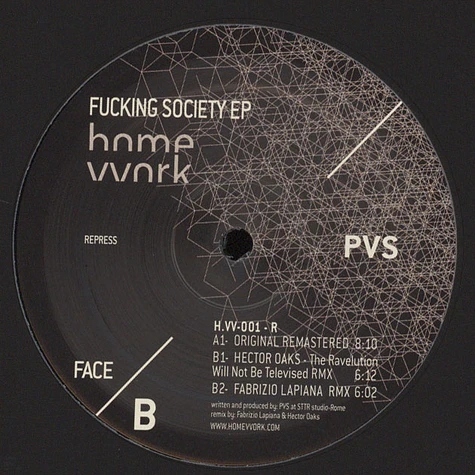 PVS - Fucking Society Hector Oaks Remix