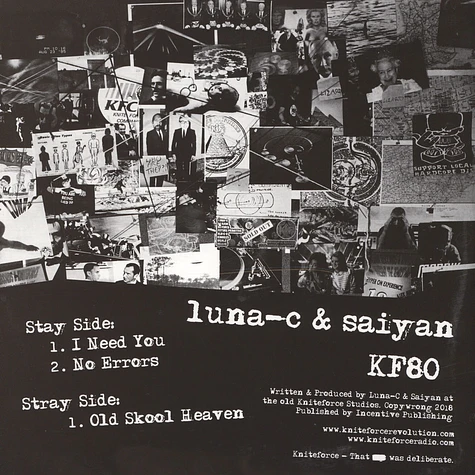 Luna-C & Saiyan - A Conspiracy Of Awesome EP