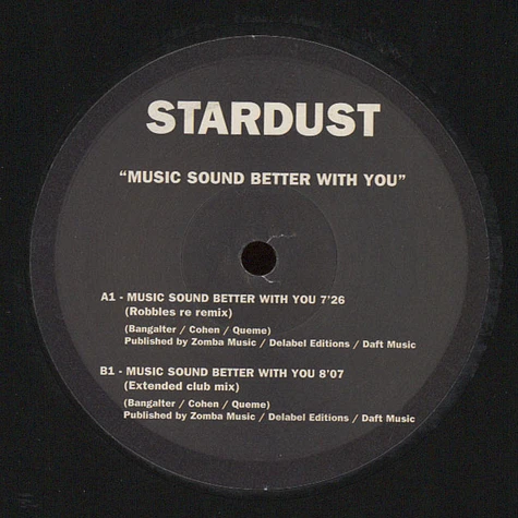 Stardust - Music Sounds Better With You