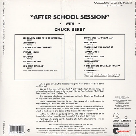 Chuck Berry - After School Session