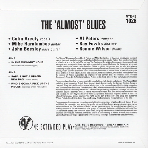 The Almost Blues - In The Midnight Hour
